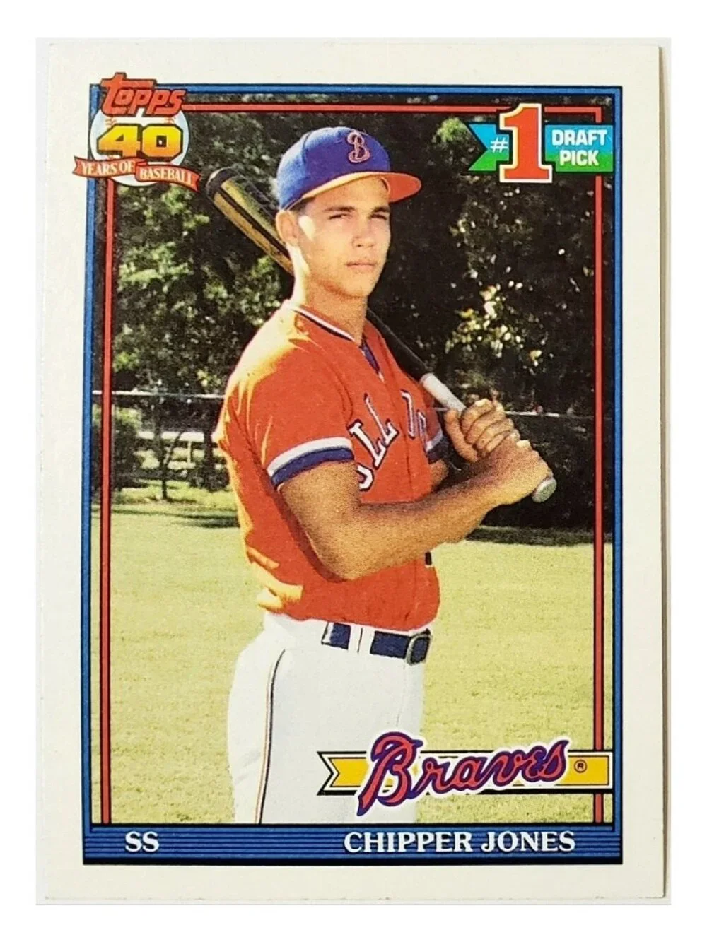 CHIPPER JONES ROOKIE 